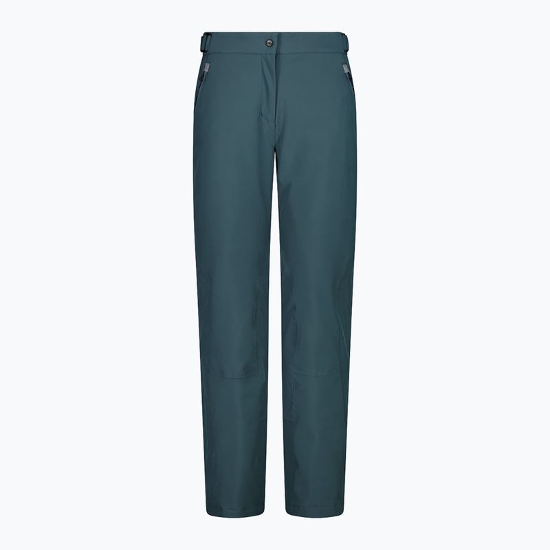 Pantaloni da sci da donna CMP 3W18596N verde trek