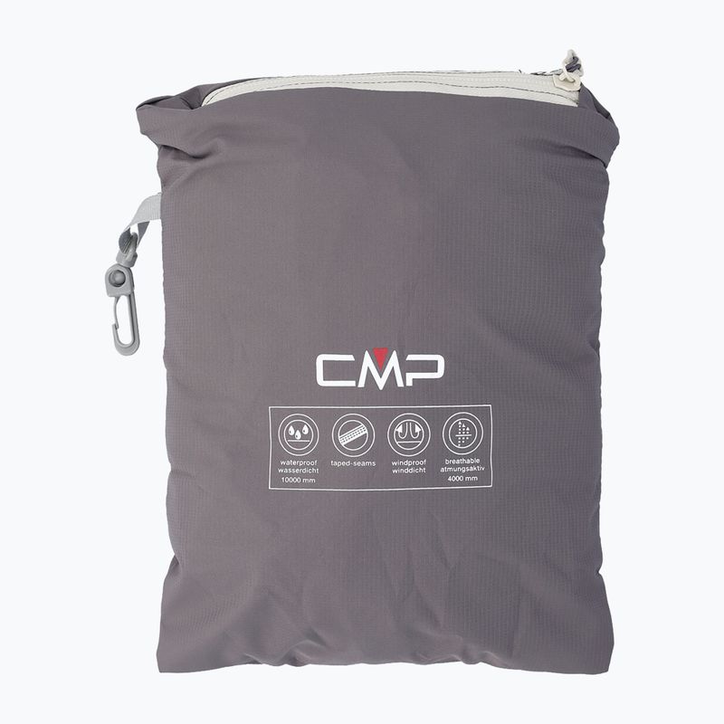 Giacca antipioggia da donna CMP 39X6636 Fix Hood terra 4