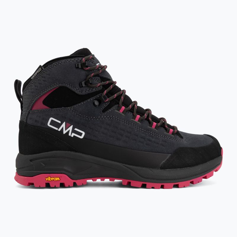 Scarpe da trekking donna CMP Vertyx Mid Waterproof grey/fuxia 2