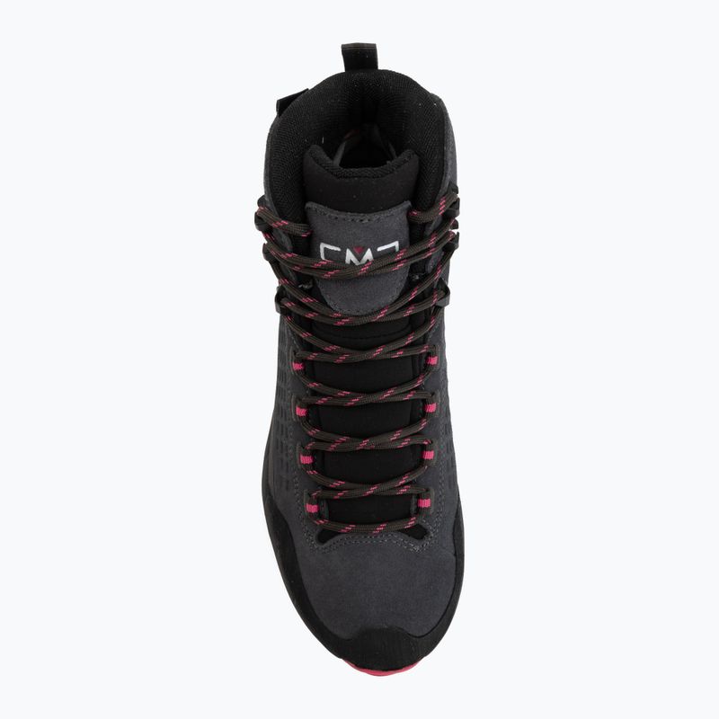 Scarpe da trekking donna CMP Vertyx Mid Waterproof grey/fuxia 5