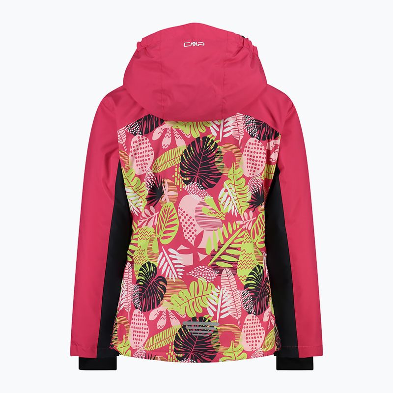 Giacca da sci per bambini CMP 39W2085 carmine/pink 2