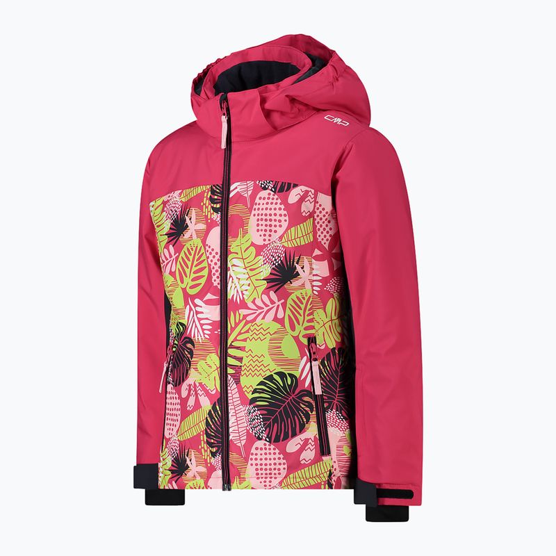 Giacca da sci per bambini CMP 39W2085 carmine/pink 3