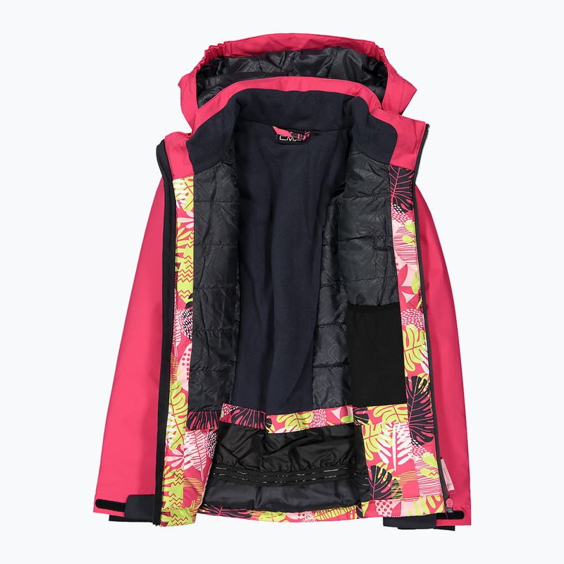 Giacca da sci per bambini CMP 39W2085 carmine/pink 4