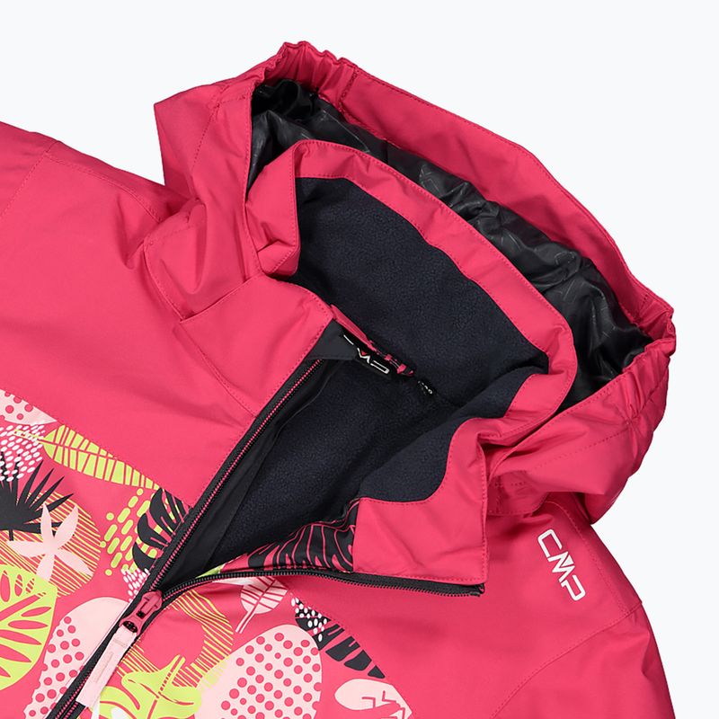 Giacca da sci per bambini CMP 39W2085 carmine/pink 5
