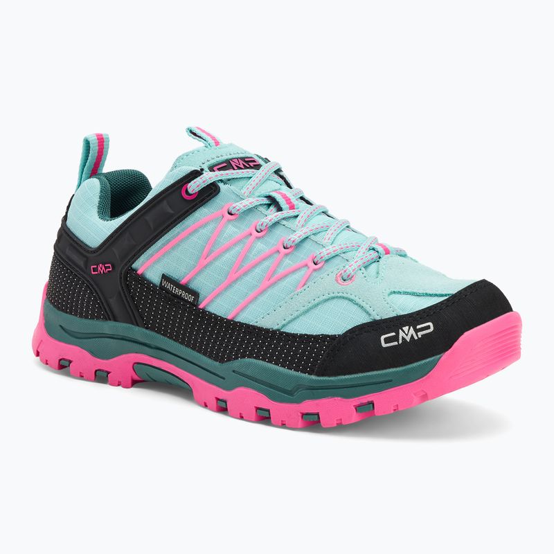 Scarponi da trekking per bambini CMP Rigel Low Wp opale/bubblegum