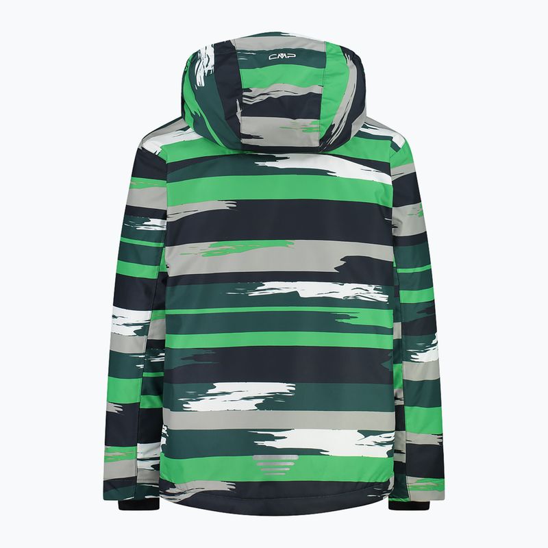 Giacca da sci per bambini CMP 39W1924 deep mint/alpine/grey 2
