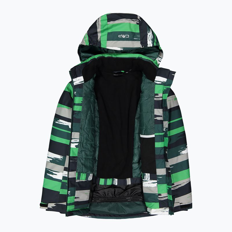 Giacca da sci per bambini CMP 39W1924 deep mint/alpine/grey 4