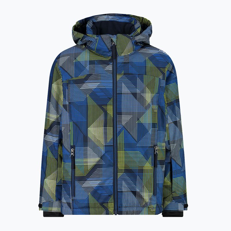 Giacca da sci per bambini CMP 39W1924 royal blue/baby blue/winter sun