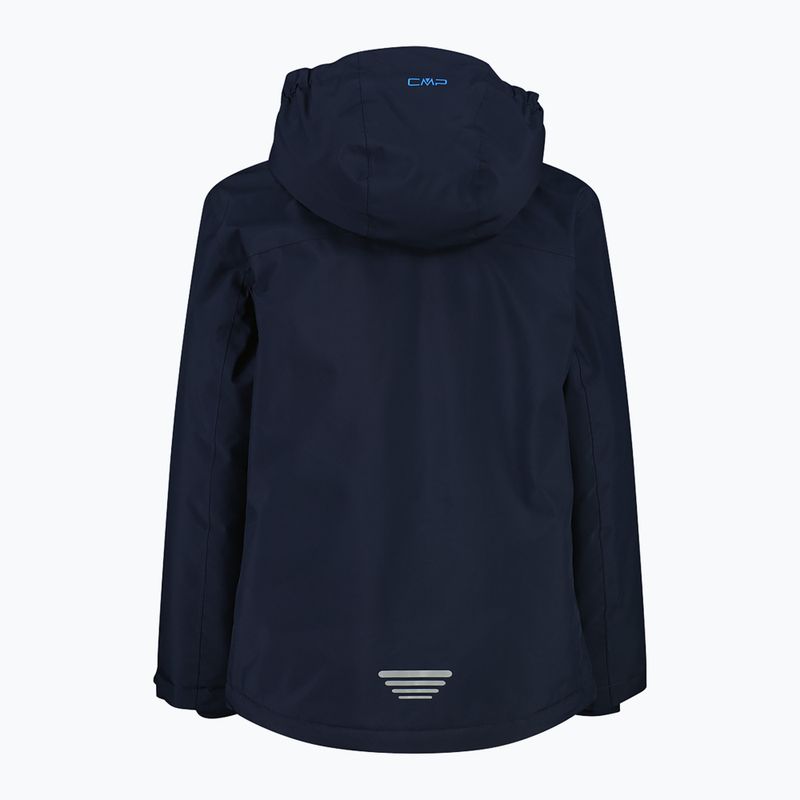 Giacca da sci per bambini CMP 39W1924 black/blue/royal blue 2