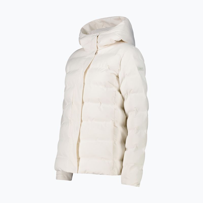 Giacca imbottita donna CMP 35K3666 Fix Hood chalk white/blue ink 3