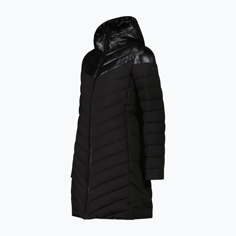 Giacca imbottita da donna CMP 35K3566 Snaps Hood Parka black 3