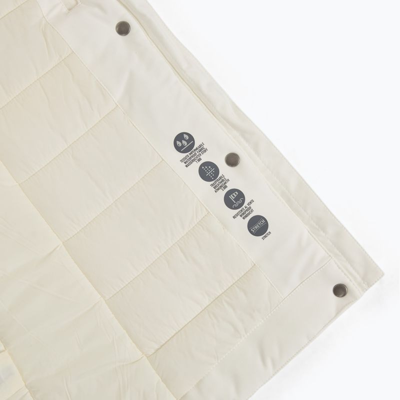 Giacca imbottita donna CMP 35K3626F Zip Hood Synthetic Fur chalk/blue ink 5