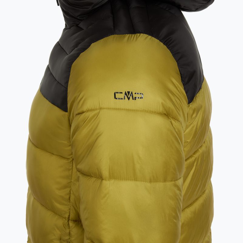 Giacca imbottita da uomo CMP 35K3747 Fix Hood golden green 3