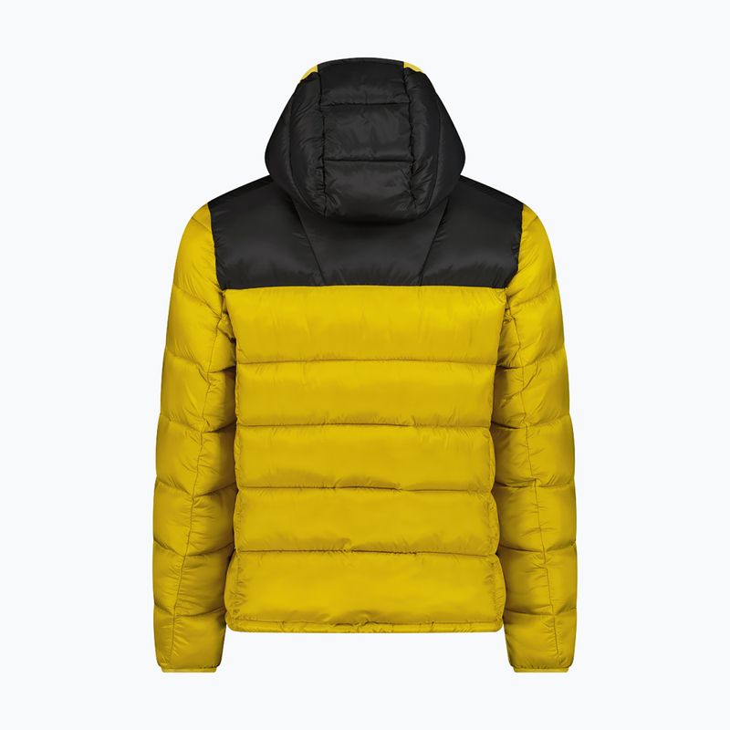Giacca imbottita da uomo CMP 35K3747 Fix Hood golden green 7