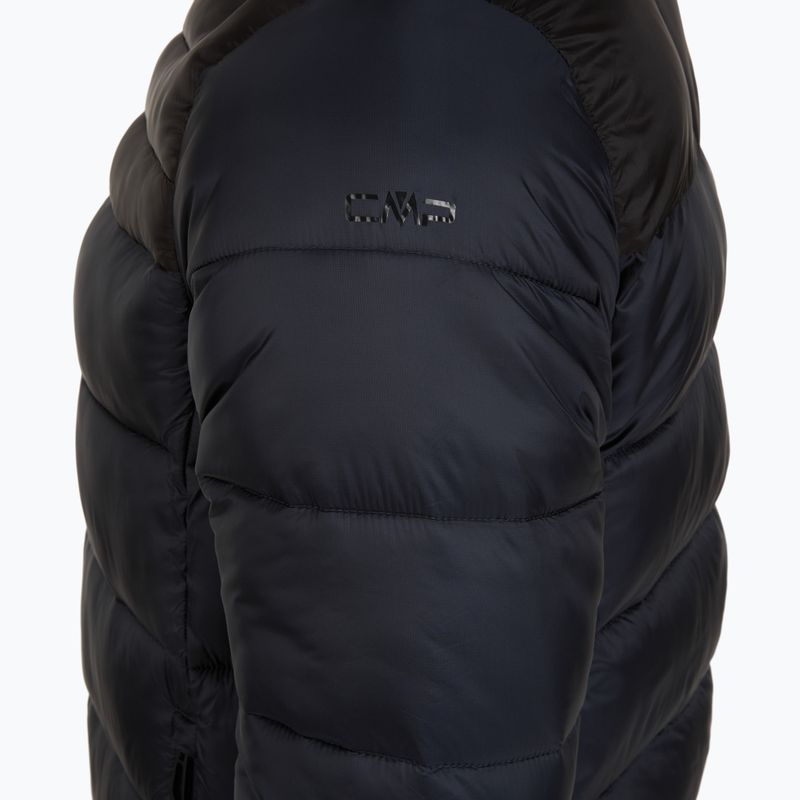 Giacca imbottita da uomo CMP 35K3747 Fix Hood anthracite 4