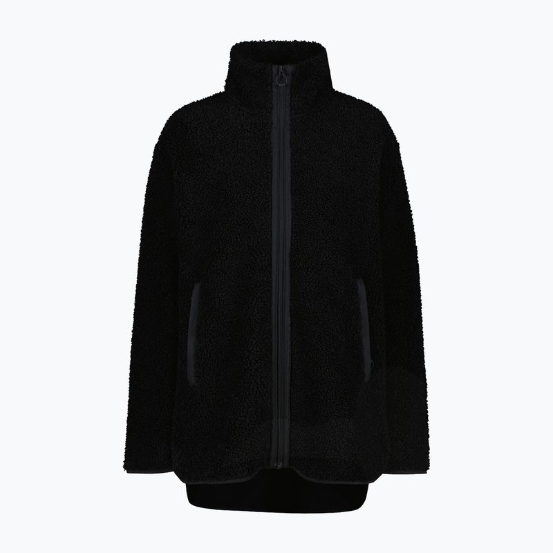 Cappotto da donna CMP 35P3846 Long Teddy Highloft nero