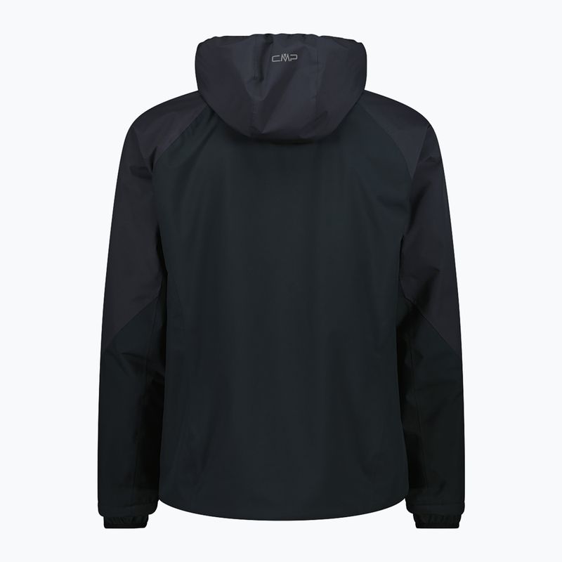 Giacca softshell uomo CMP 35Z2767 Fix Hood black/anthracite 2