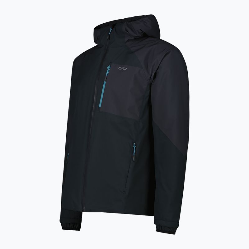 Giacca softshell uomo CMP 35Z2767 Fix Hood black/anthracite 3