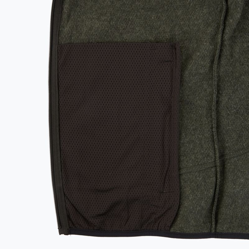 Pile da uomo CMP 35H3907 Melange lavorato a maglia forest melange/black/ferrari red 5