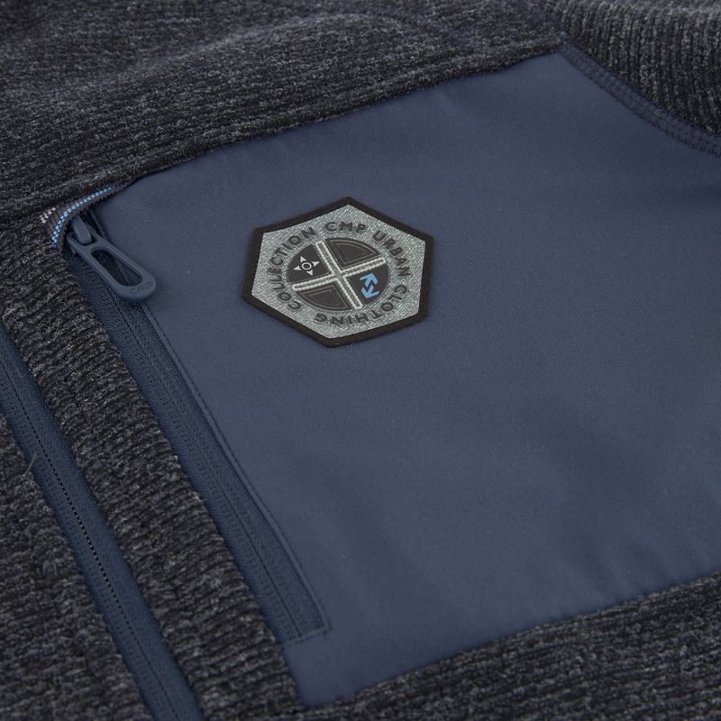 Pile uomo CMP 35H3907 Melange Knitted blue melange/blue 4