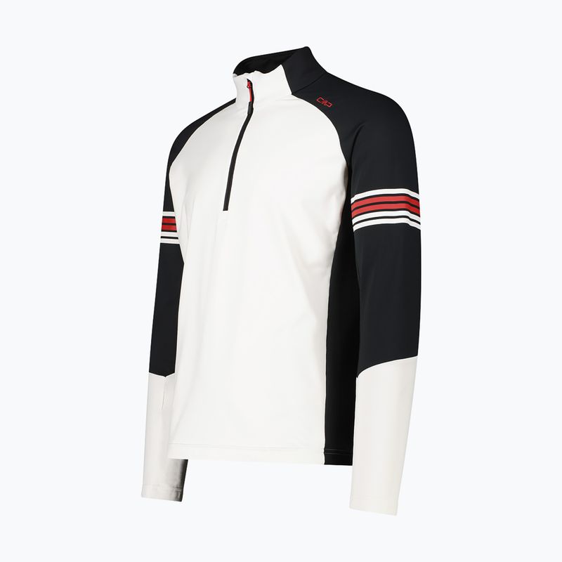 Felpa uomo CMP 35L0427 Sweat bianco 3