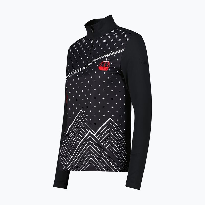 Felpa donna CMP 35L0496 Sweat nero 3