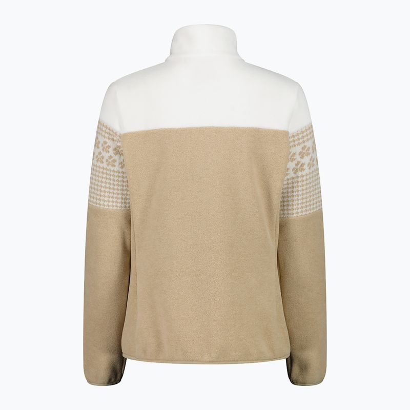 Felpa donna CMP 35J3806 Arctic Fleece cookie melange 2