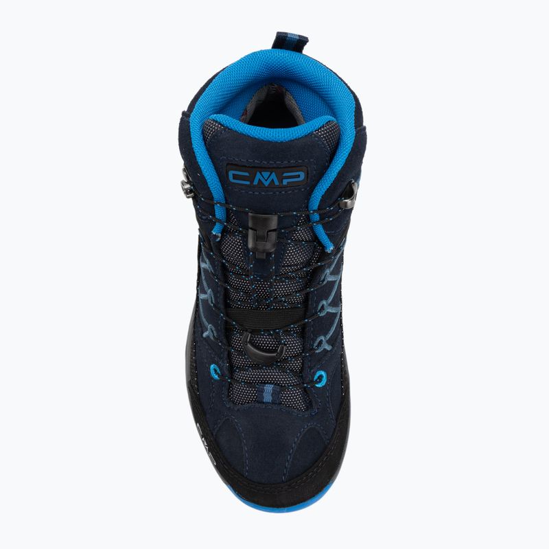 Scarpe da trekking junior CMP Rigel Mid Wp blue/bluestone/royal blue 5