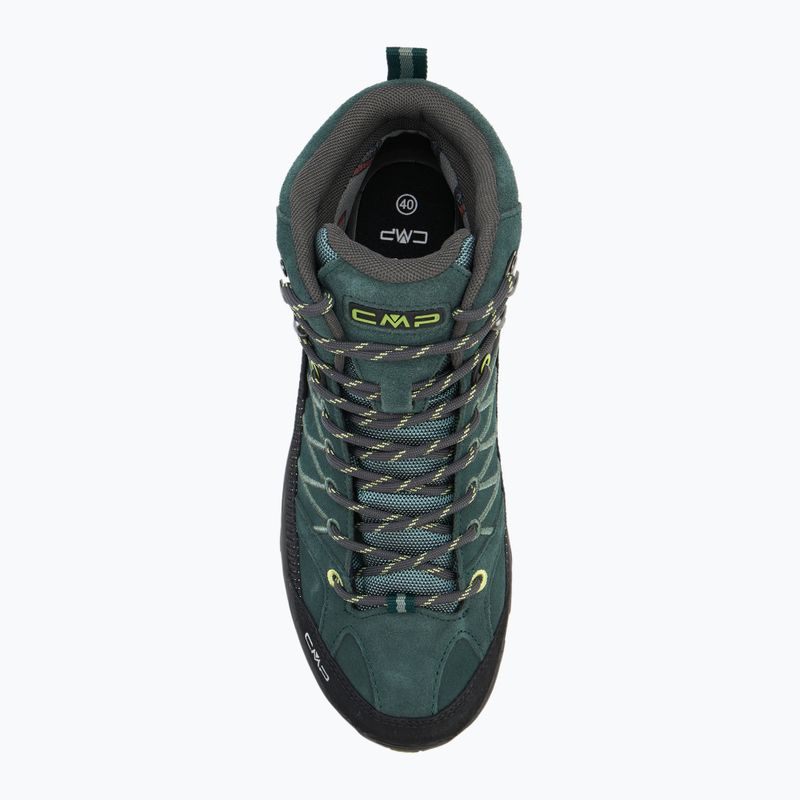Scarpe da trekking uomo CMP Rigel Mid Wp trek green/apple 5