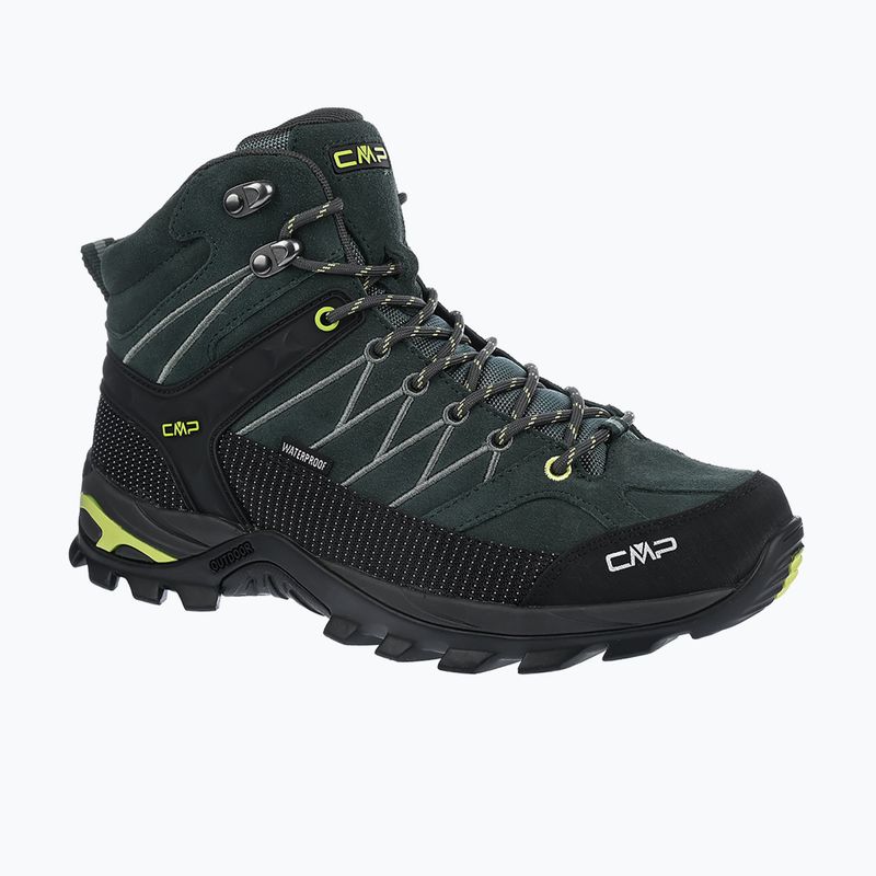 Scarpe da trekking uomo CMP Rigel Mid Wp trek green/apple 8