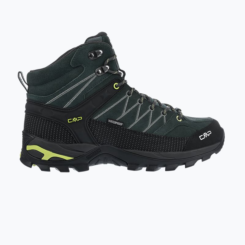 Scarpe da trekking uomo CMP Rigel Mid Wp trek green/apple 9