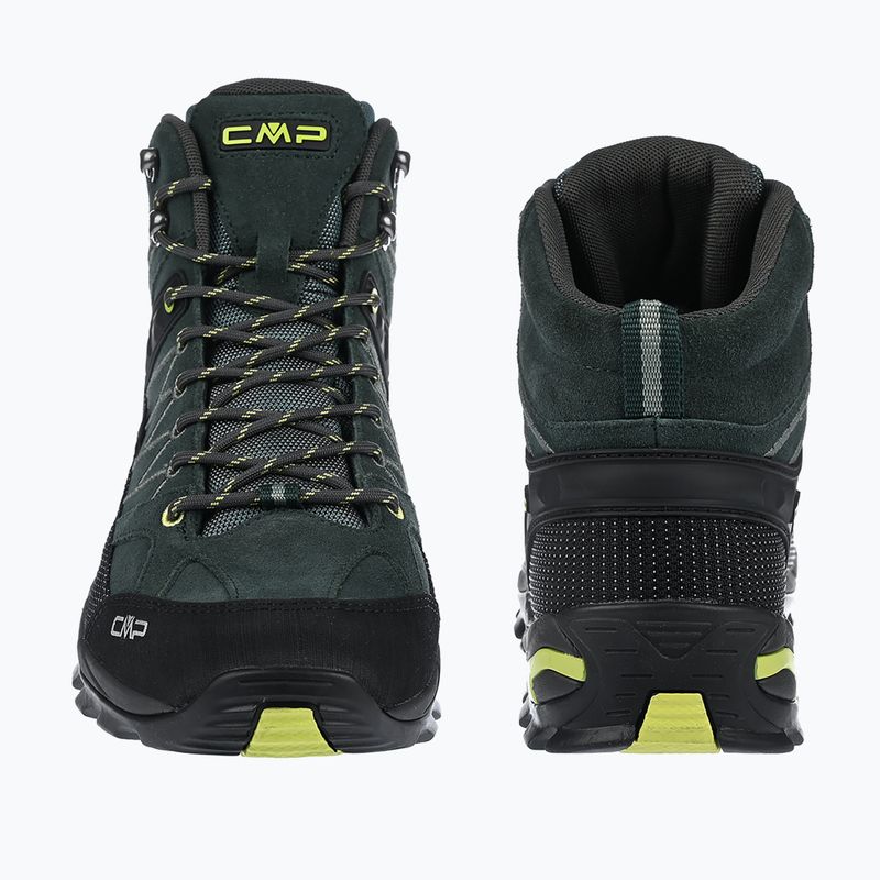 Scarpe da trekking uomo CMP Rigel Mid Wp trek green/apple 11