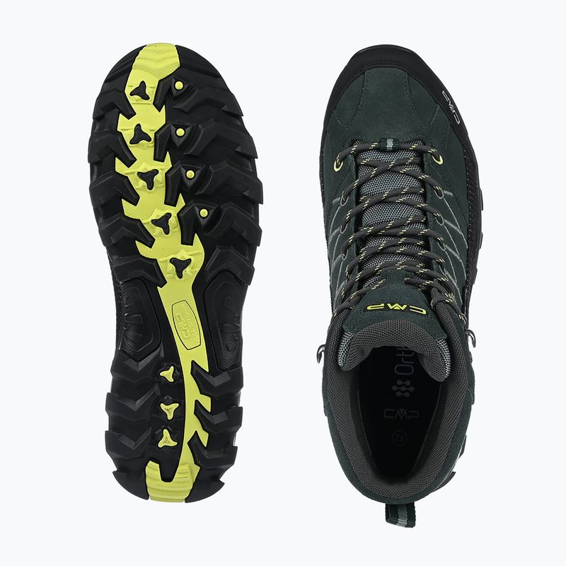 Scarpe da trekking uomo CMP Rigel Mid Wp trek green/apple 12
