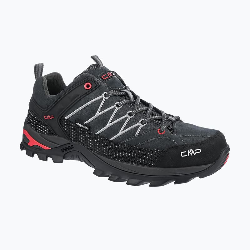 Scarpe da trekking uomo CMP Rigel Low titanium/red