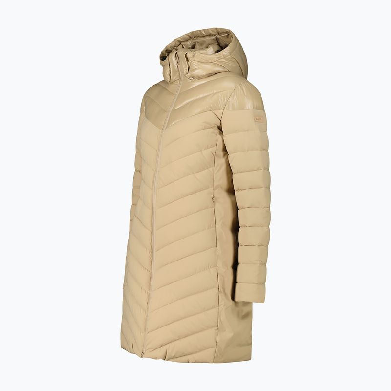 Giacca imbottita da donna CMP 35K3566 Snaps Hood Parka cookie 3