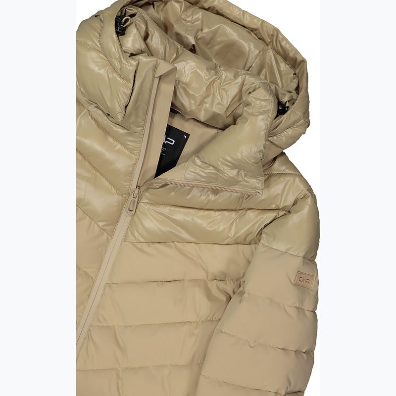 Giacca imbottita da donna CMP 35K3566 Snaps Hood Parka cookie 4