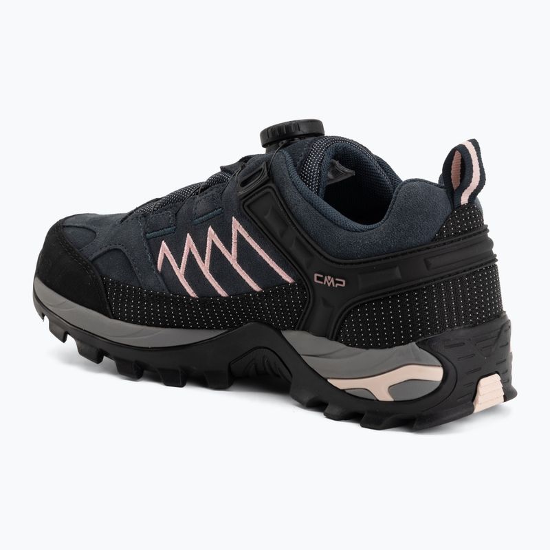 Scarpe da trekking donna CMP Rigel Low Wp Antracite/Rose 3