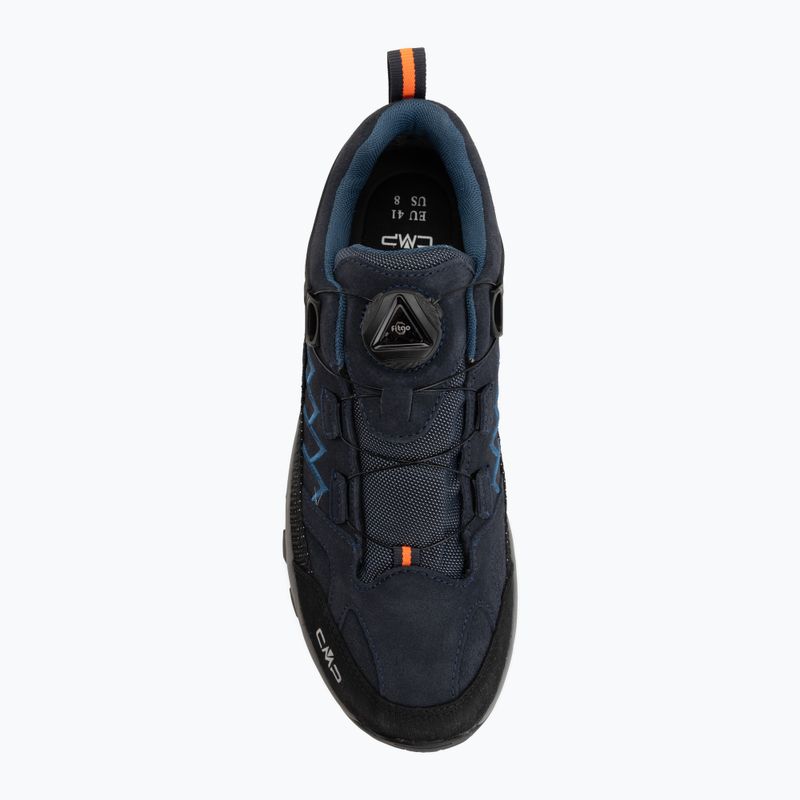 Scarpe da trekking uomo CMP Rigel Low Fitgo Wp b.blue/flash orange 5