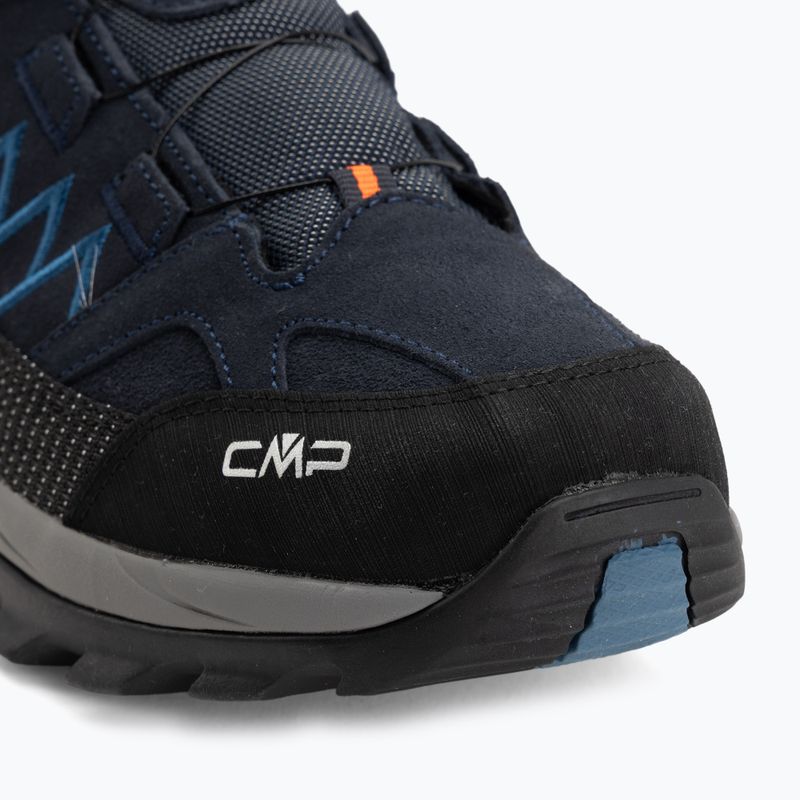 Scarpe da trekking uomo CMP Rigel Low Fitgo Wp b.blue/flash orange 7