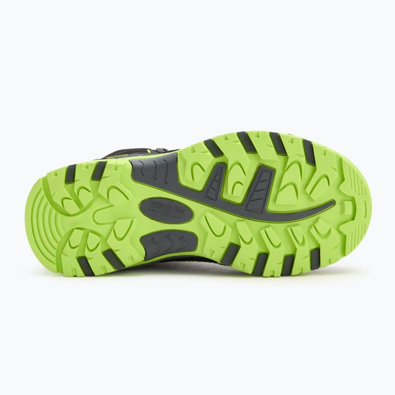 Scarpe da trekking per bambini CMP Kiruna Mid Fitgo Fleece Wp lead/acid 4