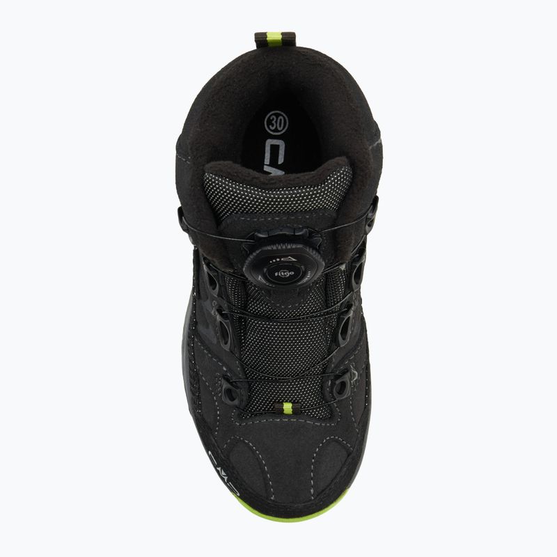 Scarpe da trekking per bambini CMP Kiruna Mid Fitgo Fleece Wp lead/acid 5