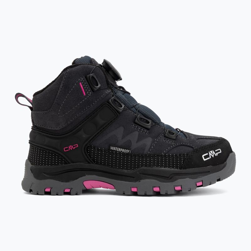 Scarponcini da trekking per bambini CMP Kiruna Mid Fitgo Fleece Wp antracite/festival 2