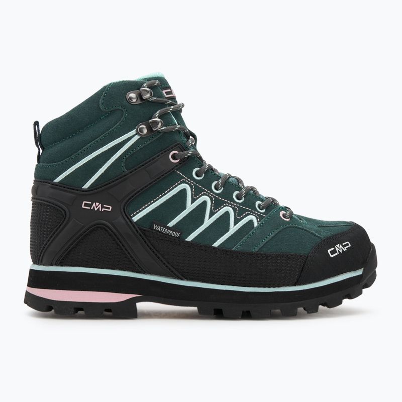 Scarpe da trekking donna CMP Moon Mid WP trek/green/pink 2