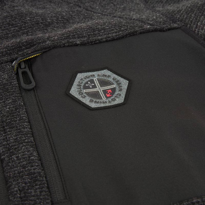 Pile da uomo CMP 35H3907 Melange Knitted anthracite melange 4