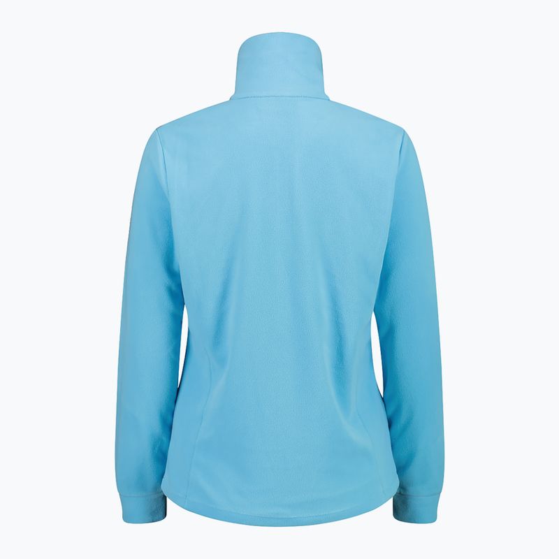 Felpa donna CMP 3G27836 topazio 2