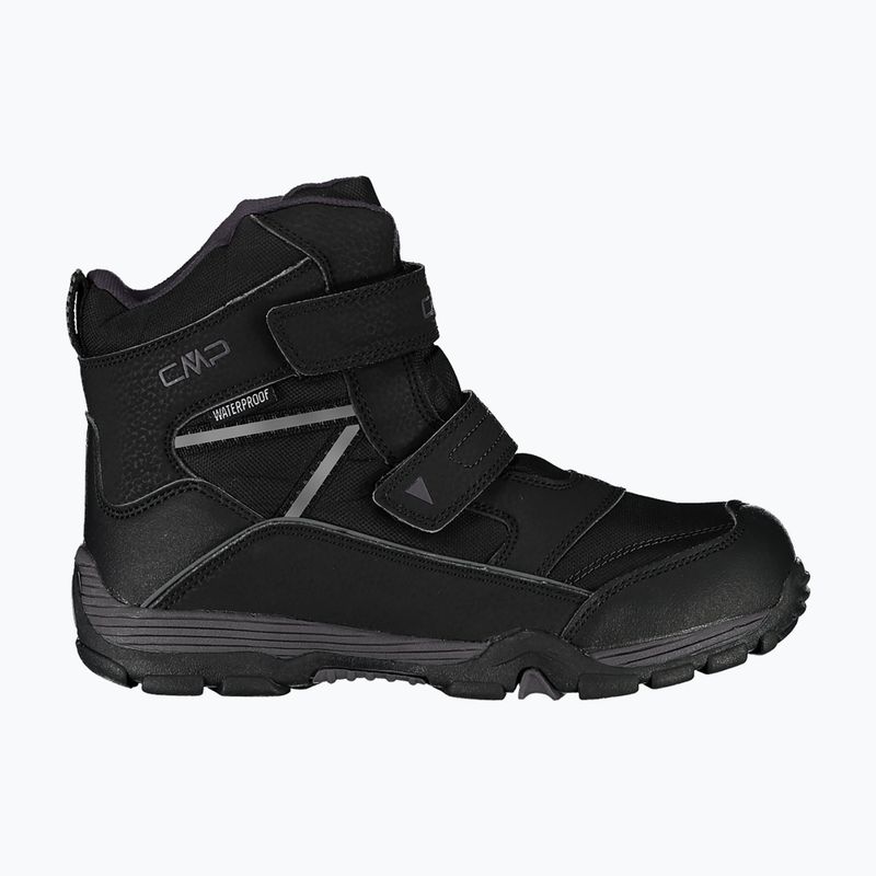 Stivali da neve per bambini CMP Pyry Snowboots Wp black/titanium 8