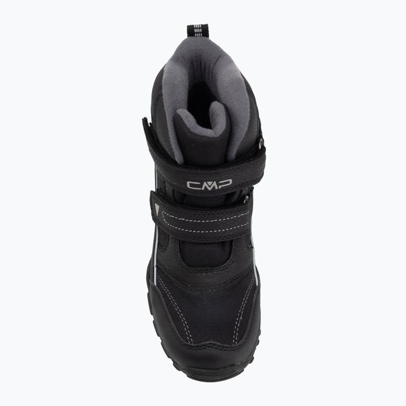 Stivali da neve per bambini CMP Pyry Snowboots Wp black/titanium 5
