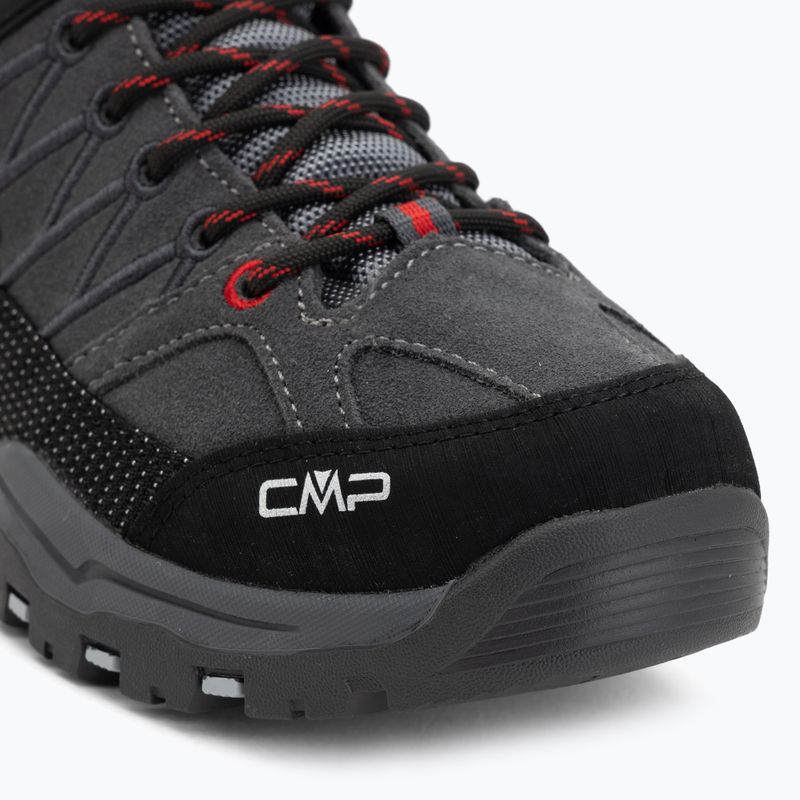 Scarpe da trekking junior CMP Rigel Mid Wp grey/ferrari 7