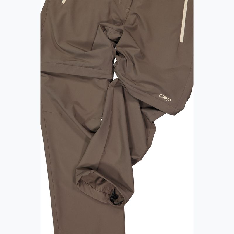 Pantaloni da trekking da donna CMP 3T51446 Zip Off toffee 8