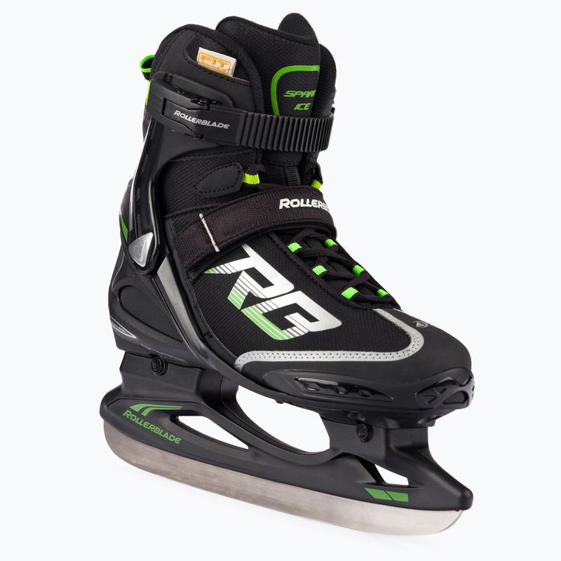 Pattini Rollerblade Spark Ice nero verde da uomo